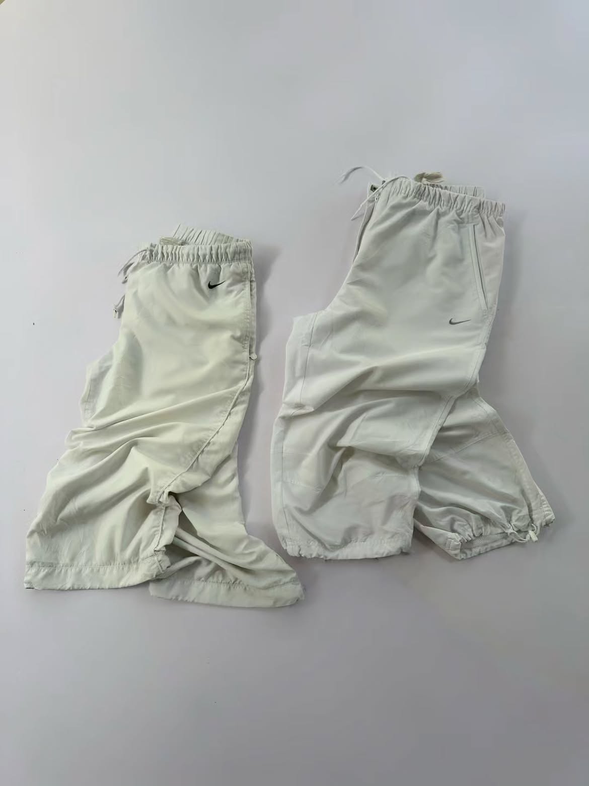 Light Grey Minimal Logo Track Pants