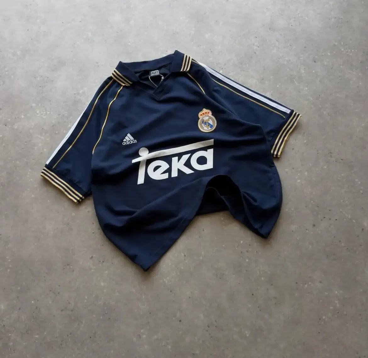 Football Crest Sponsor Graphic Jersey T-Shirt