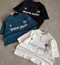 Euro Seoul Lettering Casual T-Shirt