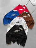 Men's Graphic Sweatshirt | Casual Full Sleeve Pullover