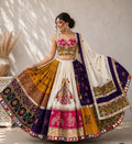 Multicolour Patchwork Lehenga Outfit