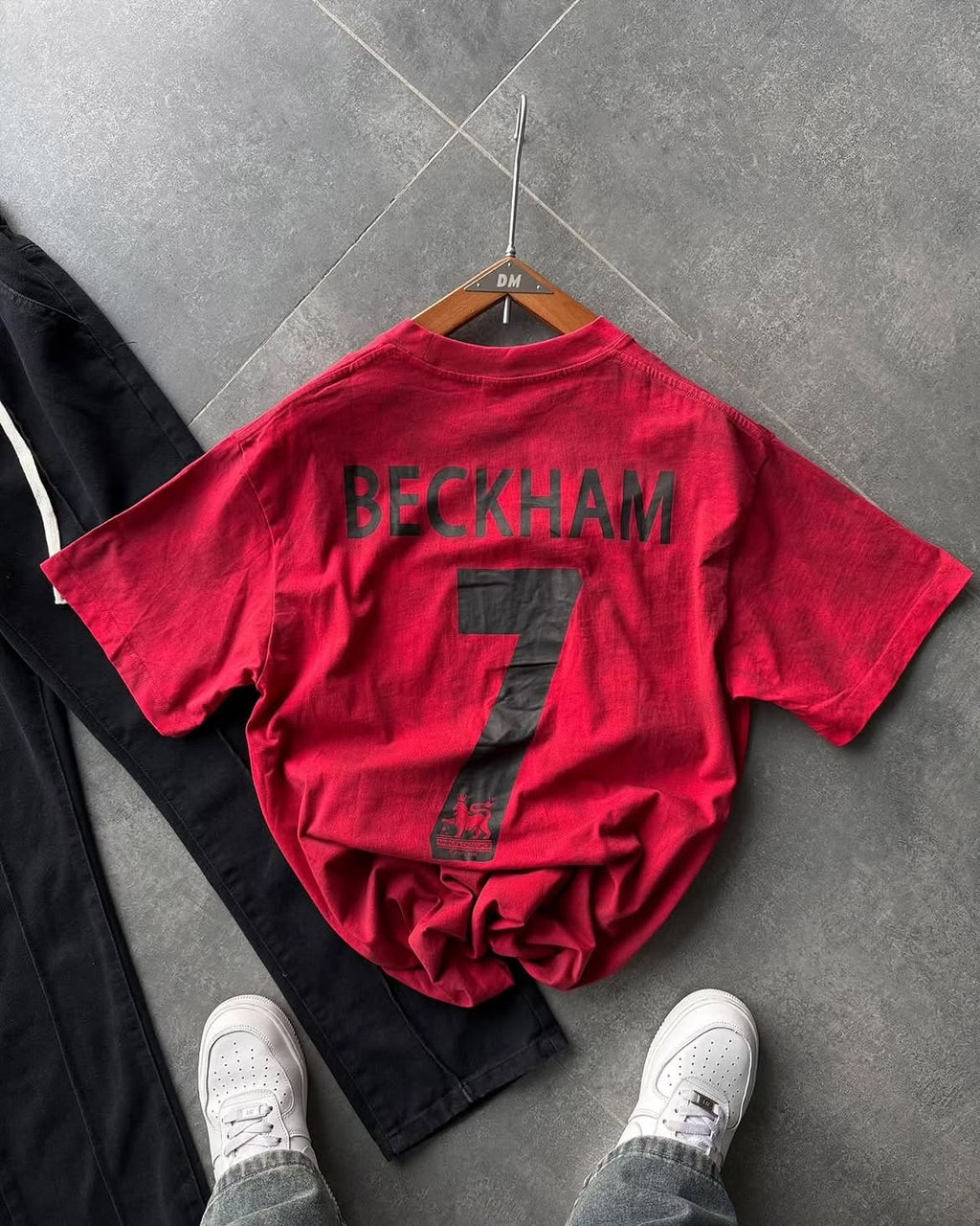Football Graphic Number Print T-Shirt