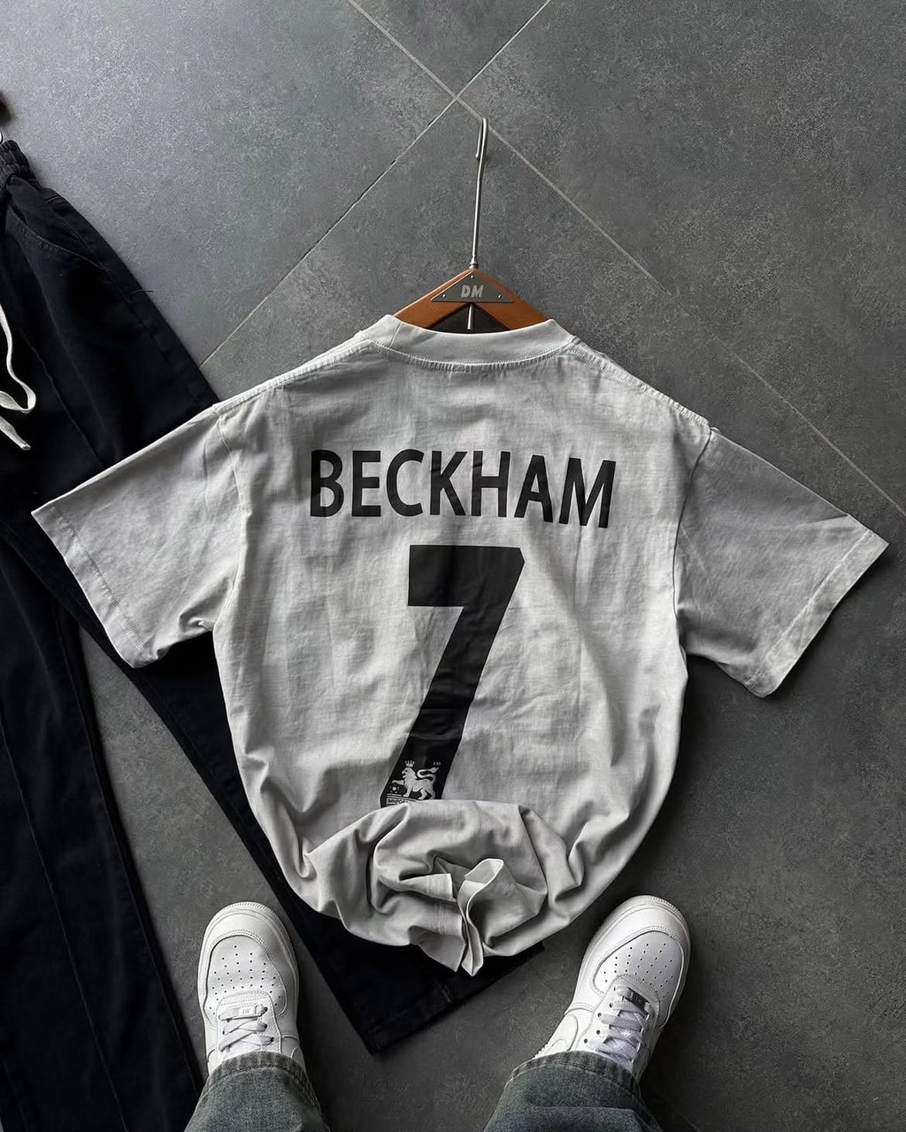Football Graphic Number Print T-Shirt