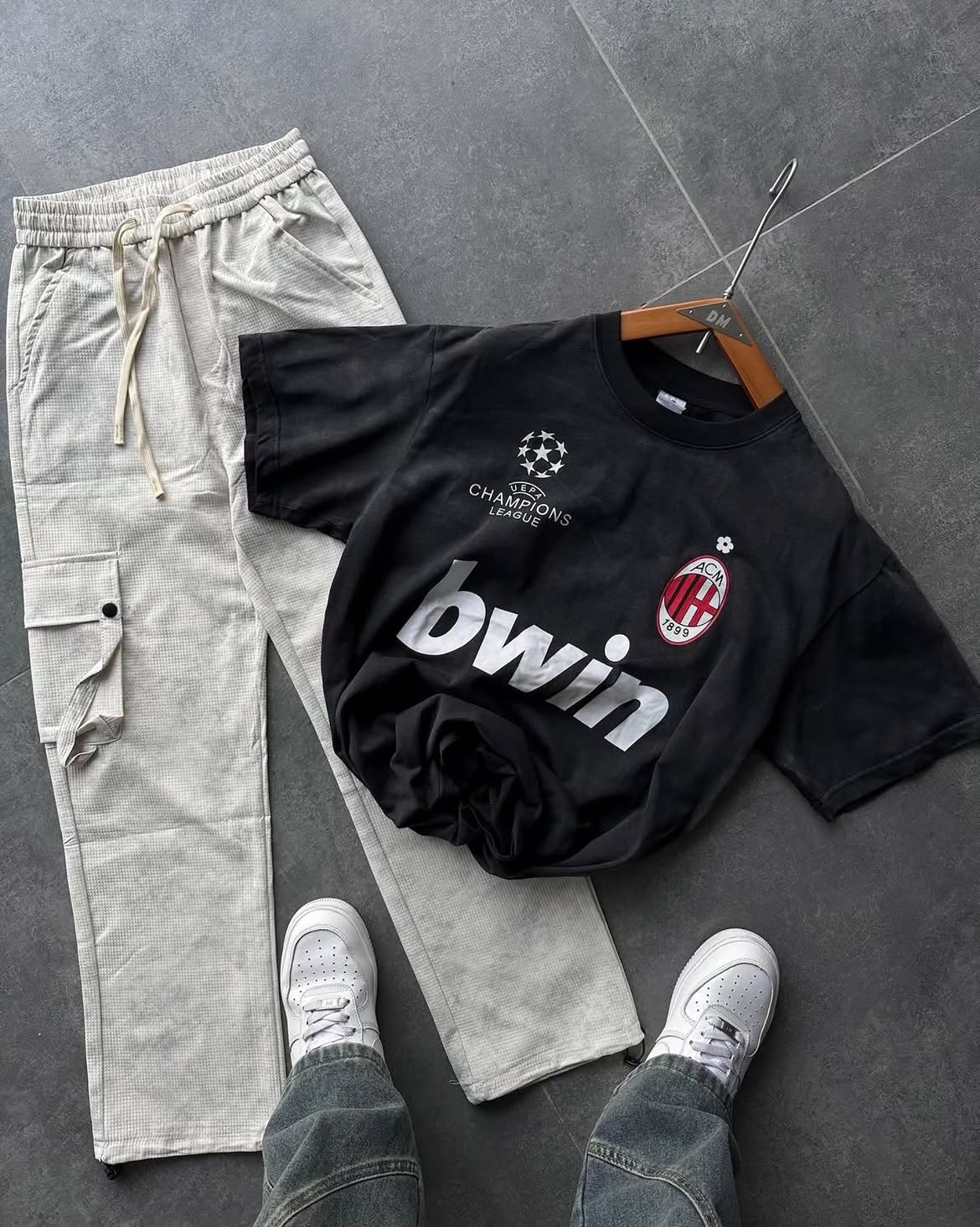 Football Graphic Number Print T-Shirt