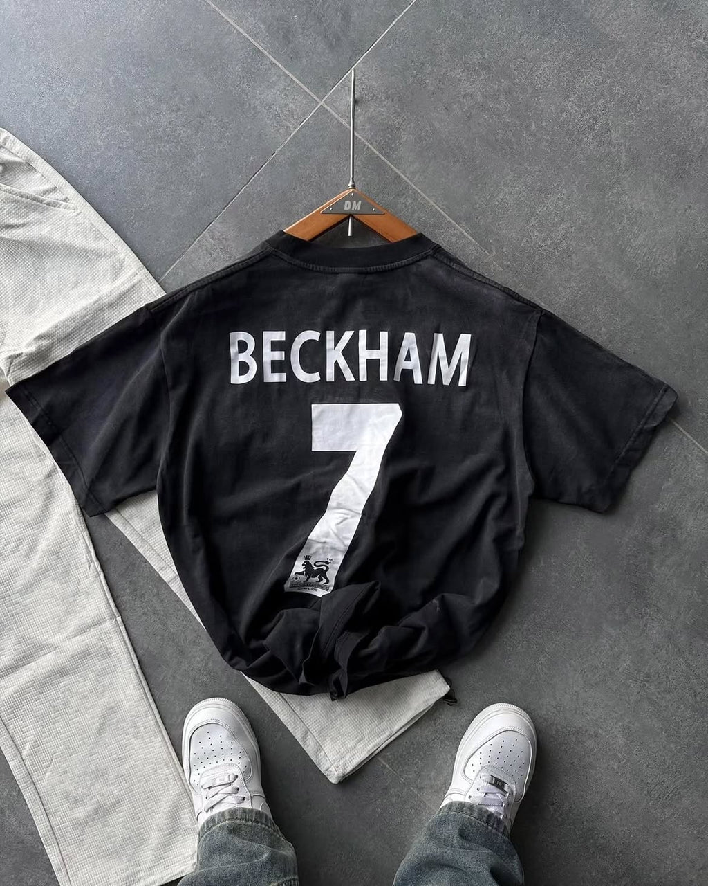 Football Graphic Number Print T-Shirt