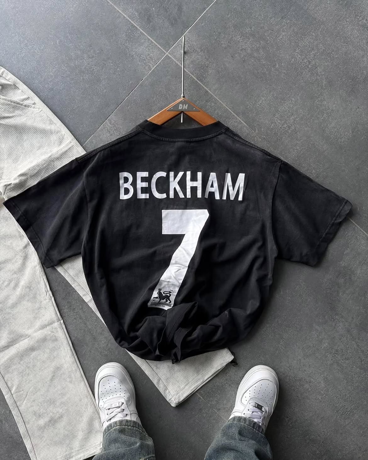 Football Graphic Number Print T-Shirt