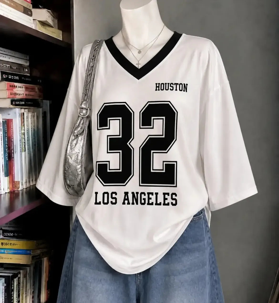 Burgundy 98 Graphic Jersey T-Shirt