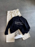 Black Sorry But Dont Care Sweatshirt