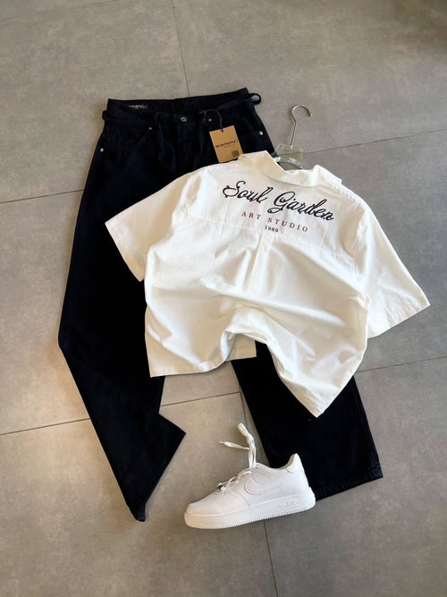 Black Soul Garden Script Sweatshirt