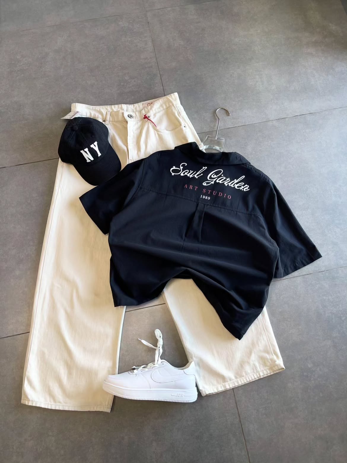 Black Soul Garden Script Sweatshirt